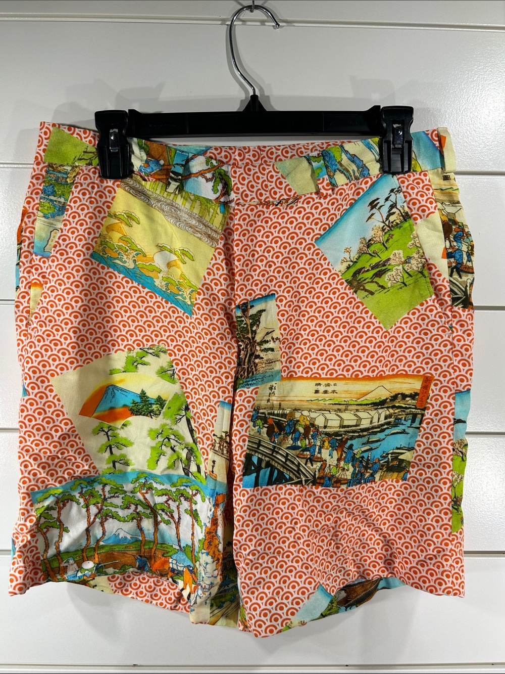 Gorman Bros vintage Hokusai shorts.